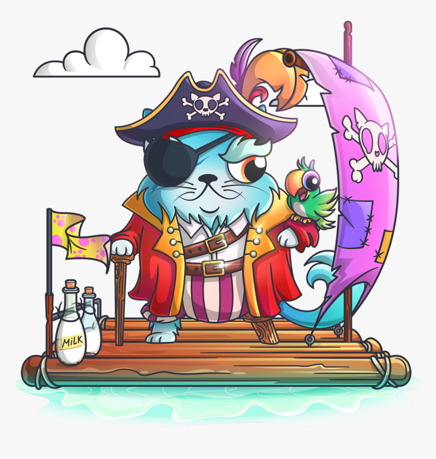 Cryptokitties Pirate, HD Png Download, Free Download