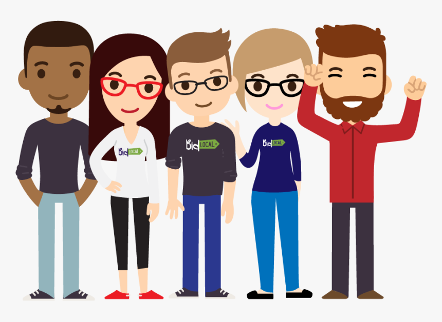 Png For Free - Cartoon Group Of People Png, Transparent Png, Free Download