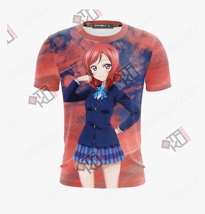 Love Live Nishikino Maki 3d T-shirt - Seven Deadly Sins Meliodas Shirt, HD Png Download, Free Download