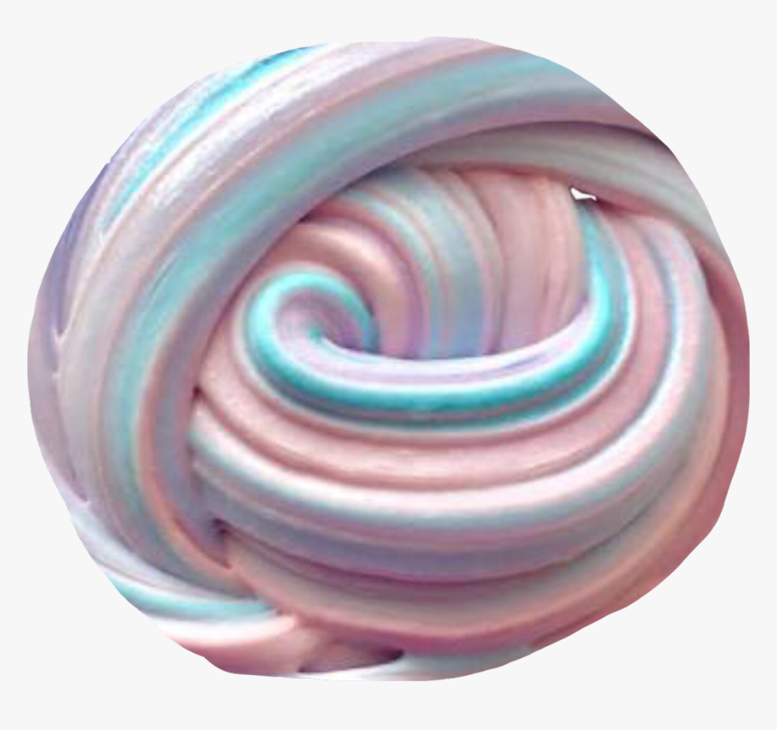 #sticker #fluffy Slime #slimetime #freetoedit - Swirl Slime, HD Png Download, Free Download