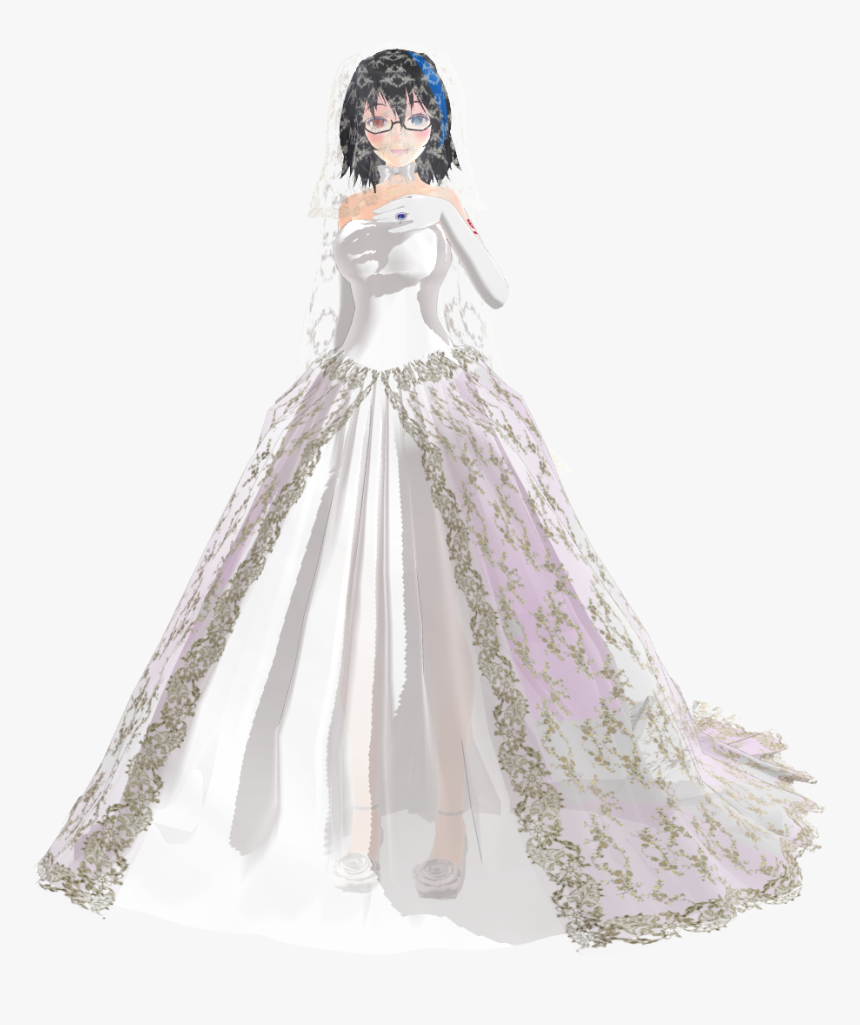Anime Wedding Dresses Photo - Anime Wedding Dress Png, Transparent Png, Free Download
