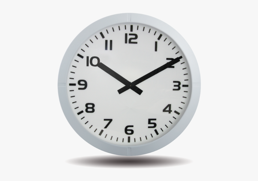 Nzn B900 Analog Clock - Clock White Railway Station, HD Png Download, Free Download