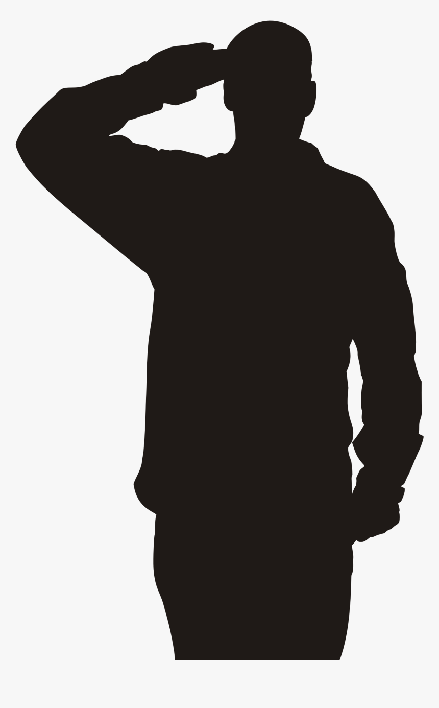 Military Salute Png - He Escaped The Friend Zone, Transparent Png, Free Download