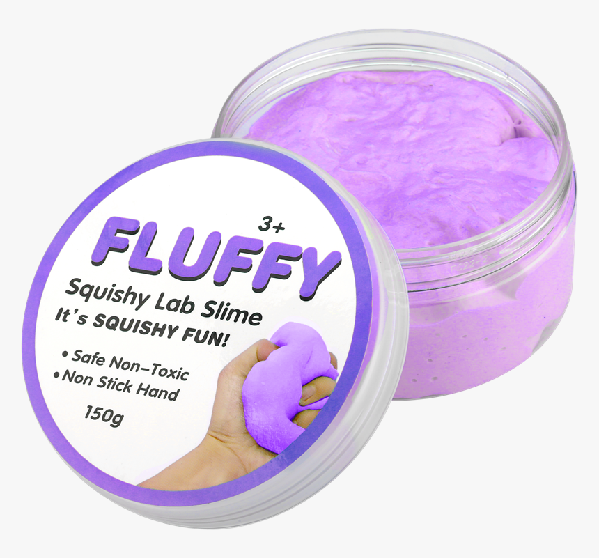 Fluffy Slime 150 G Assorted Colours - Vart Kan Man Köpa Slime, HD Png Download, Free Download