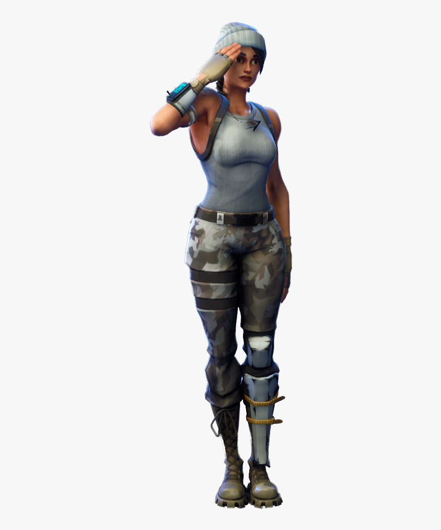 Fortnite Skin With Gun, HD Png Download, Free Download