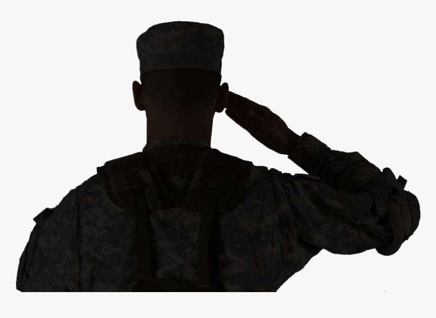 Acura Military Appreciation Offer Soldier Salute Image - Transparent Soldier Salute Png, Png Download, Free Download