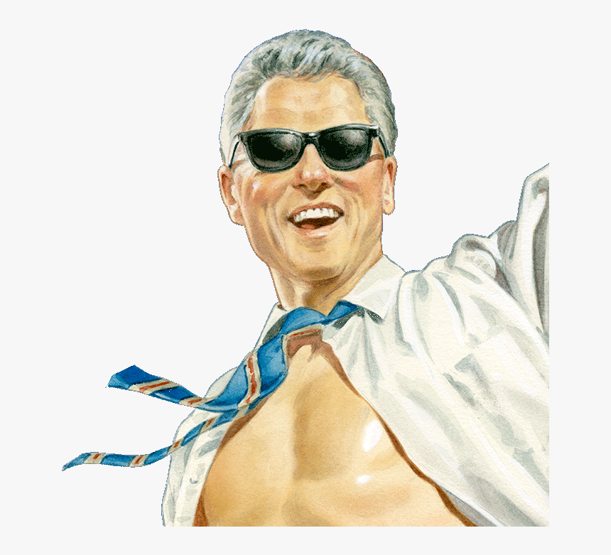 Bill Clinton Png - Bill Clinton Fan Art, Transparent Png, Free Download