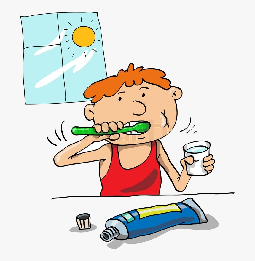 Brush Teeth My Hd Photo Clipart Free Transparent Png - Clean Teeth In Morning, Png Download, Free Download