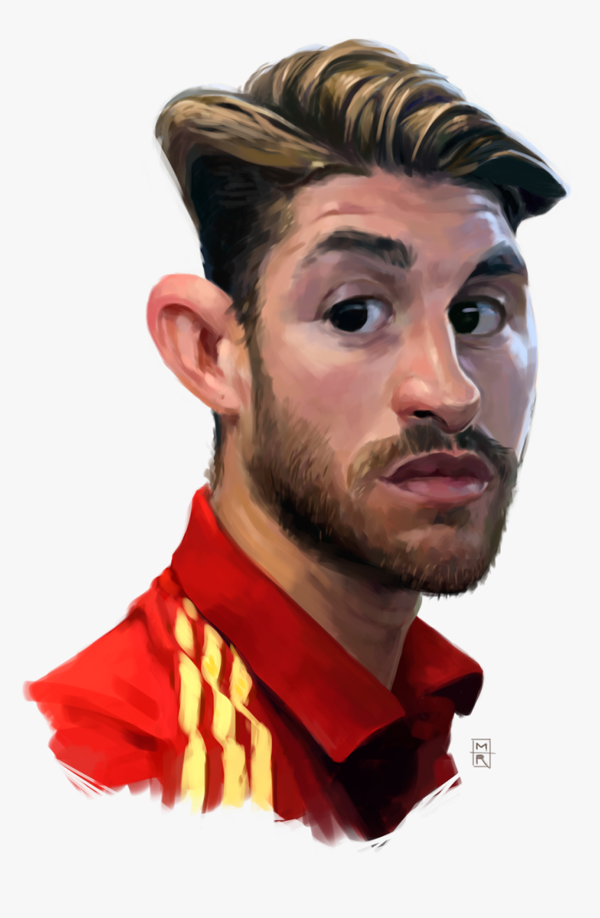 Sergio Ramos Cartoon Png, Transparent Png, Free Download