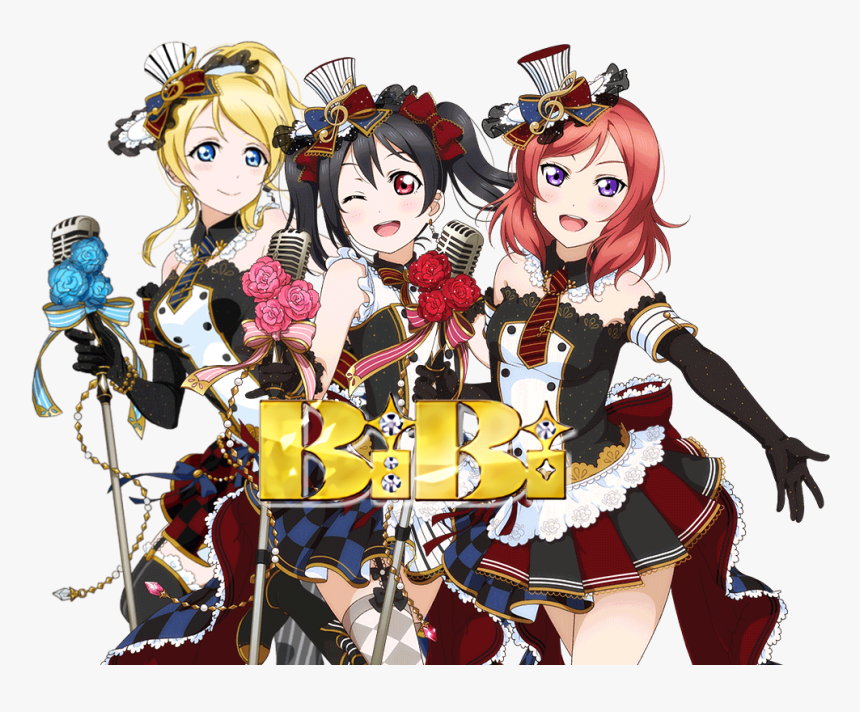 Bibi, Muse, And Love Live Image - Love Live Maid Cafe, HD Png Download, Free Download