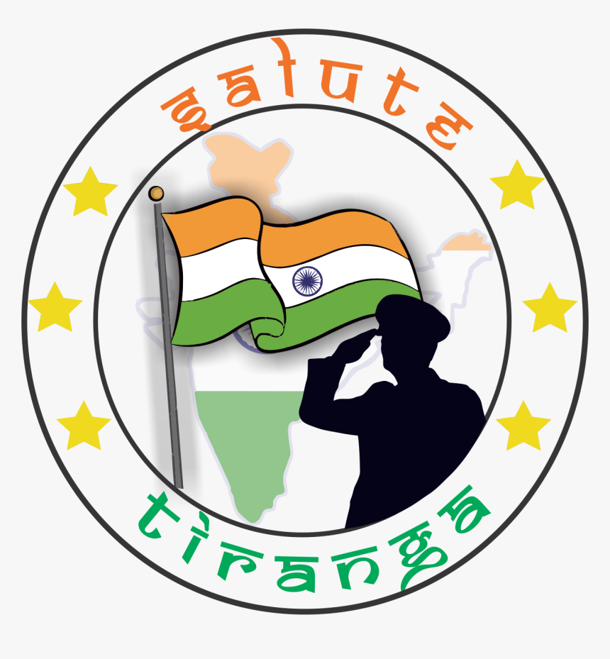 Salute Tiranga, HD Png Download, Free Download