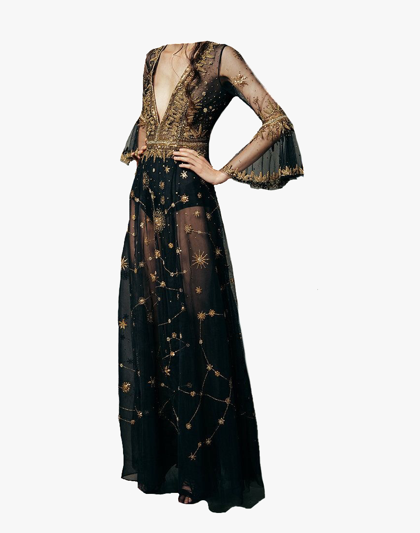 Cucculelli Shaheen Hera Constellation Dress, HD Png Download, Free Download