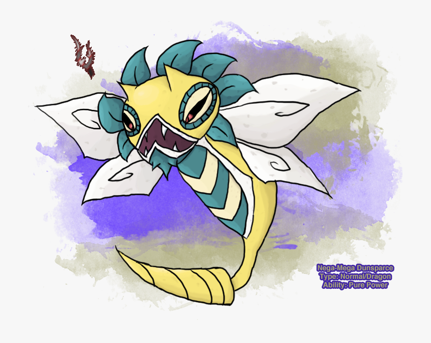 Nega-mega Dunsparce - Dunsparce Mega, HD Png Download, Free Download