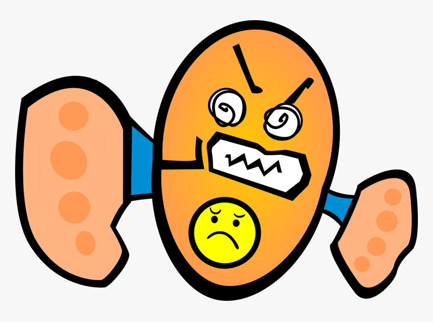 Angry Face Character Free Picture - Cute Moving Animations, HD Png Download, Free Download