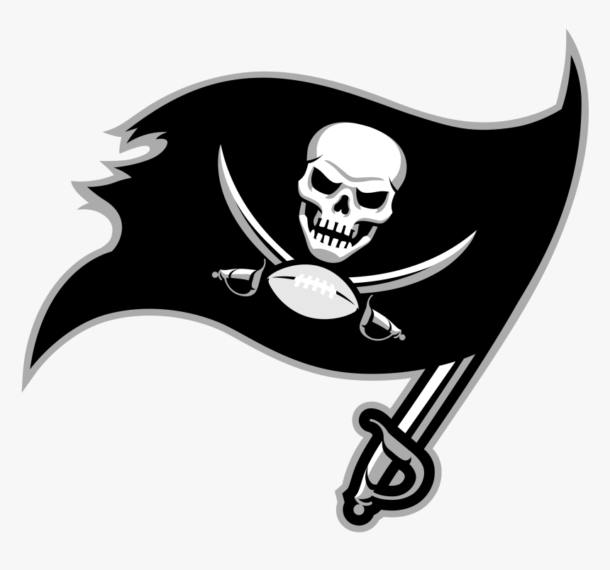 Tampa Bay Buccaneers Logo Black And White - Tampa Bay Buccaneers Tampa Bay Buccaneers Buccaneers, HD Png Download, Free Download