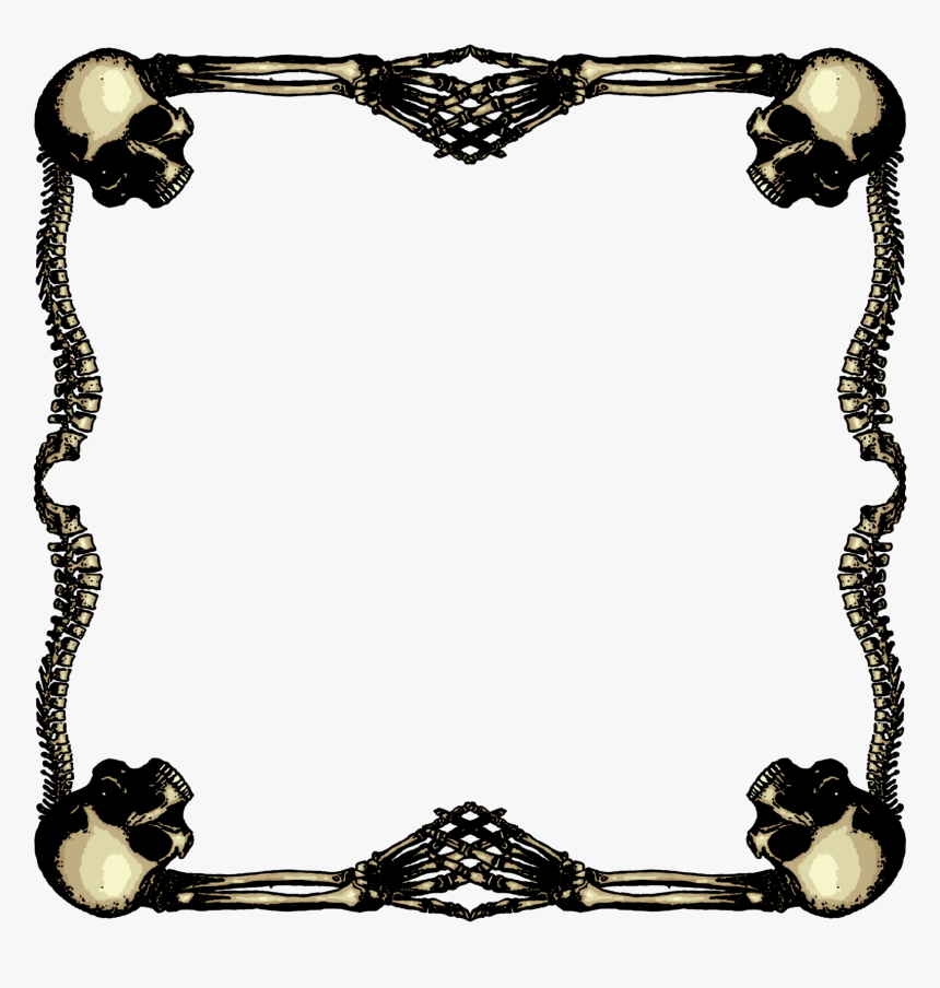 Cadre D"halloween - Gothic Borders, HD Png Download, Free Download