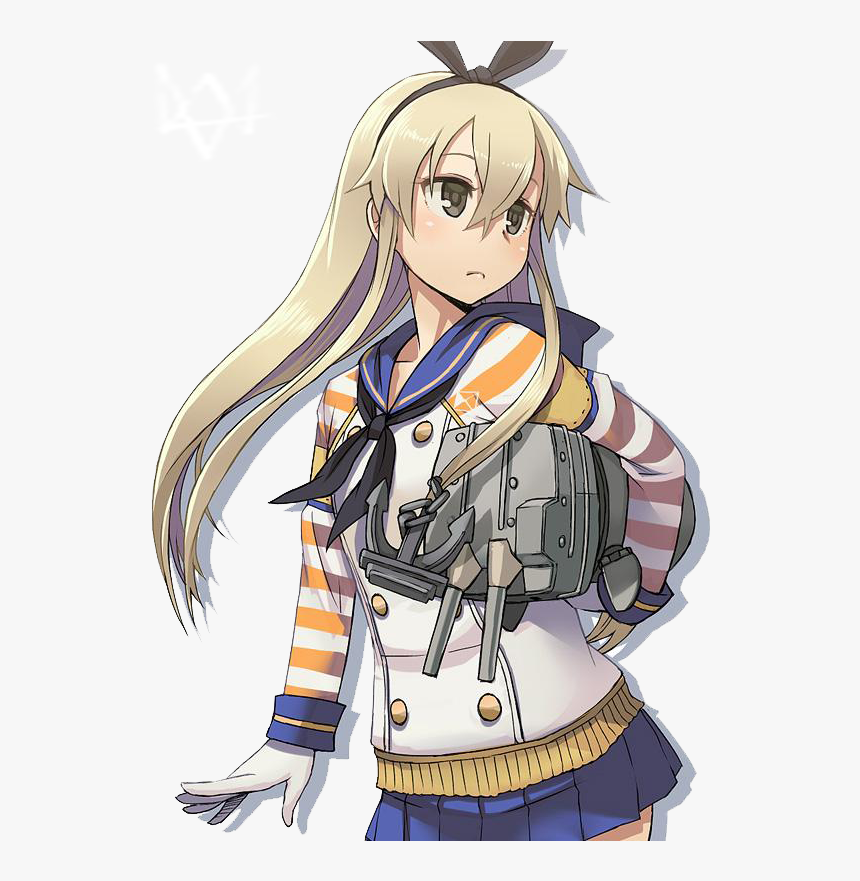 Transparent Waifu Png - Kantai Collection Png, Png Download, Free Download