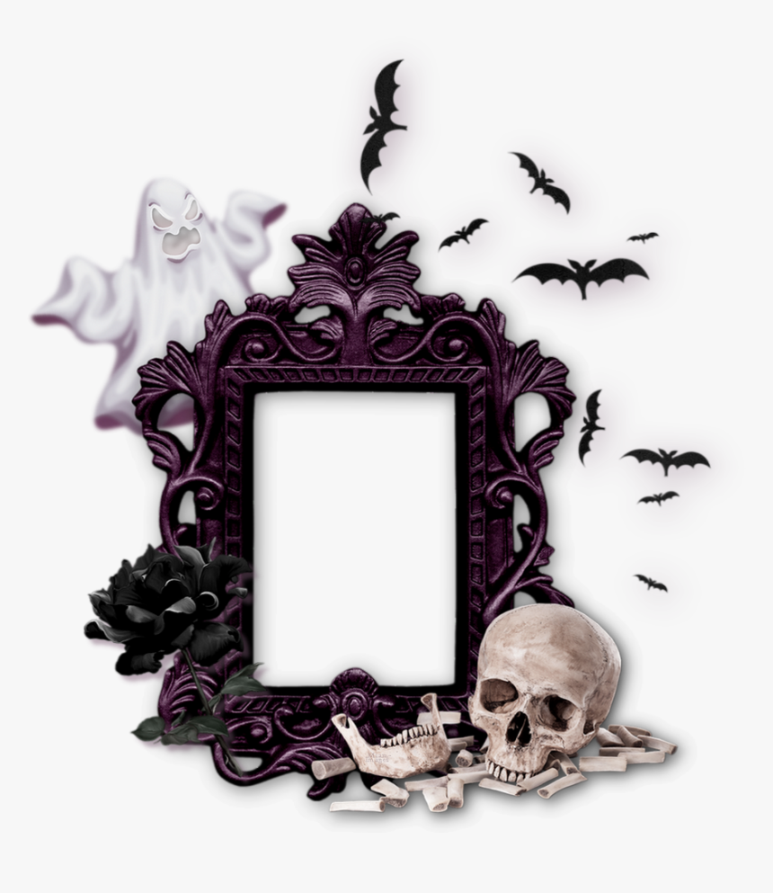 Cadre Png Gothique, Halloween - Png Cadre, Transparent Png, Free Download