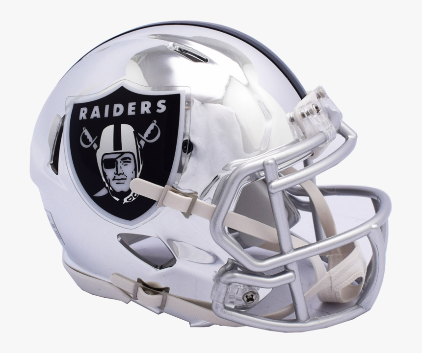 Raiders Chrome Mini Helmet, HD Png Download, Free Download