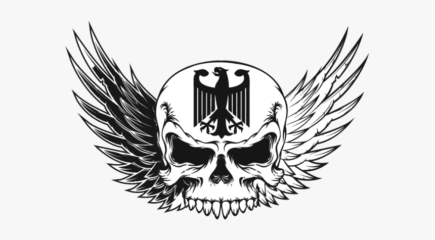 Skull Logo Clip Art - Skull Logo Png Hd, Transparent Png, Free Download