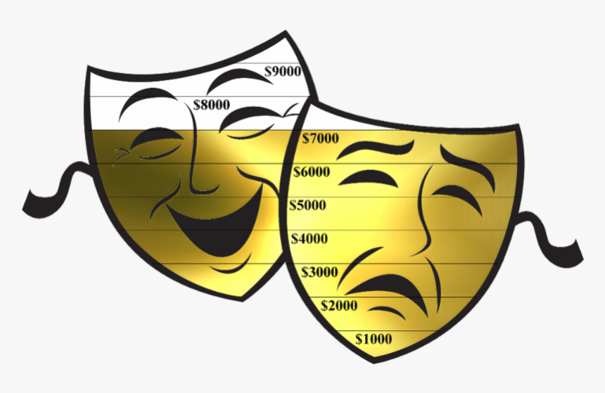 Shakespeare Happy And Sad Faces, HD Png Download, Free Download