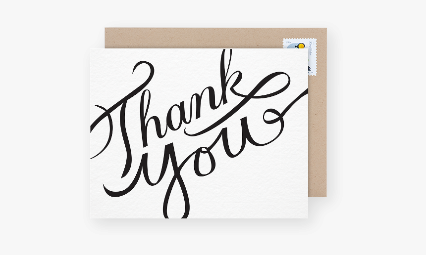 Mollyjac101 - Fancy Thank You In Cursive, HD Png Download, Free Download