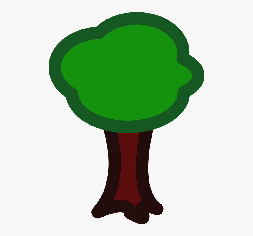 Apple Tree Clipart Free Use Clip Art Images Blowing - Tree An Apple Cartoon, HD Png Download, Free Download