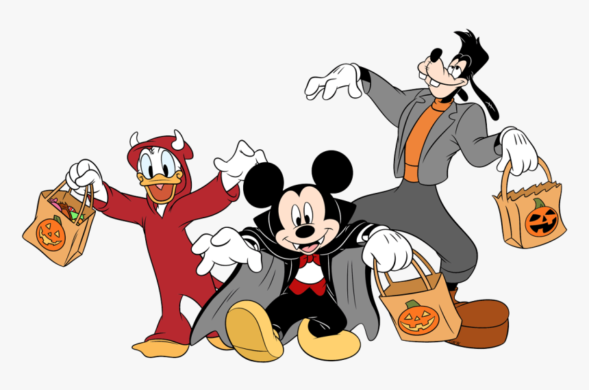 Cartoon Disney Characters Halloween, HD Png Download, Free Download