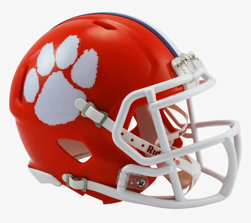 Clemson Speed Mini Helmet - Clemson Football Helmet, HD Png Download, Free Download