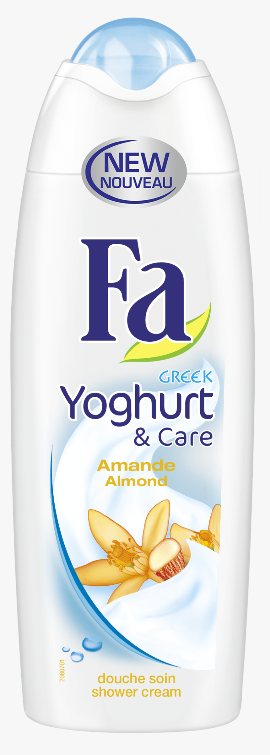 Fa Douche 250 Ml Greek Yoghurt Almond - Gel, HD Png Download, Free Download