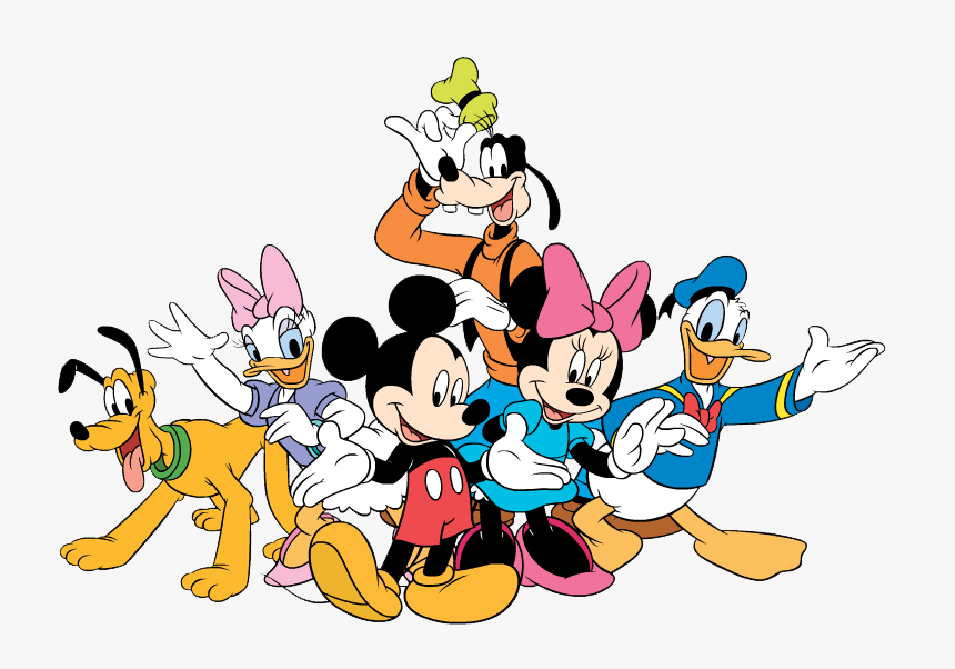 Friends Clipart Mickey Mouse Clubhouse - Mickey Mouse And Friends Png, Transparent Png, Free Download