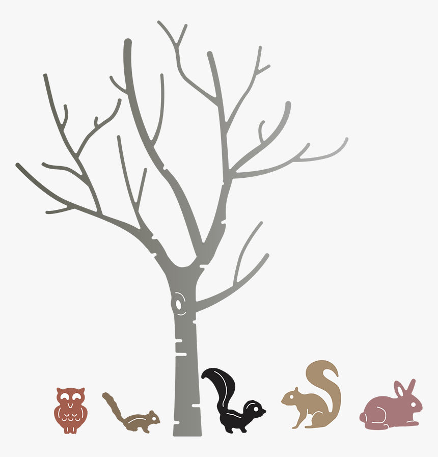 Cute Tree Png Download - Single Birch Tree Without Leaves, Transparent Png, Free Download