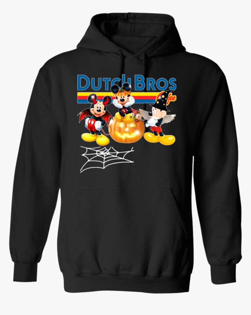 Dutch Bros Mickey Halloween Shirt, Hoodie - Hoodie, HD Png Download, Free Download