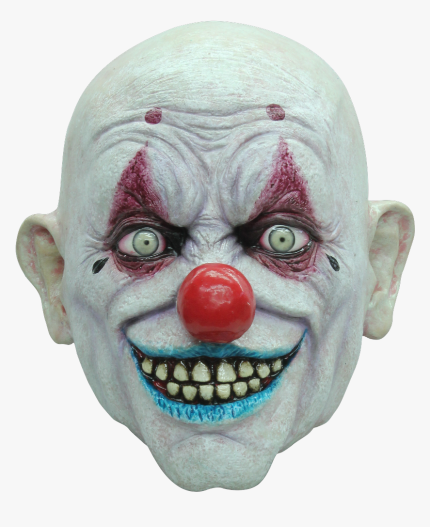 Crappy Clown Deluxe Latex Mask - Scary Clown Mask Png, Transparent Png, Free Download