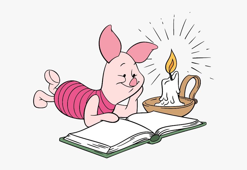 Winnie The Pooh Clipart Read Book - Winnie Pooh Estudiando, HD Png Download, Free Download