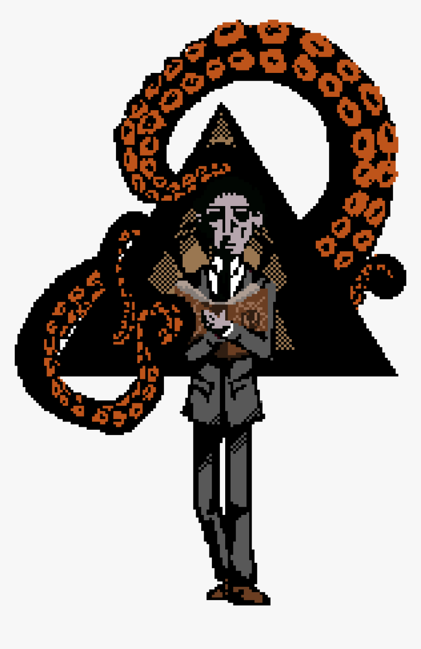 Pixel Horror - Lovecraft - Illustration - Horror Pixel Art Png, Transparent Png, Free Download