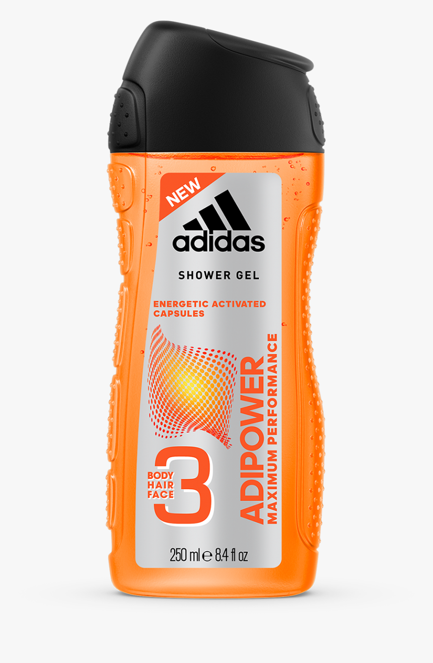 Adidas Shower Gel Orange, HD Png Download, Free Download