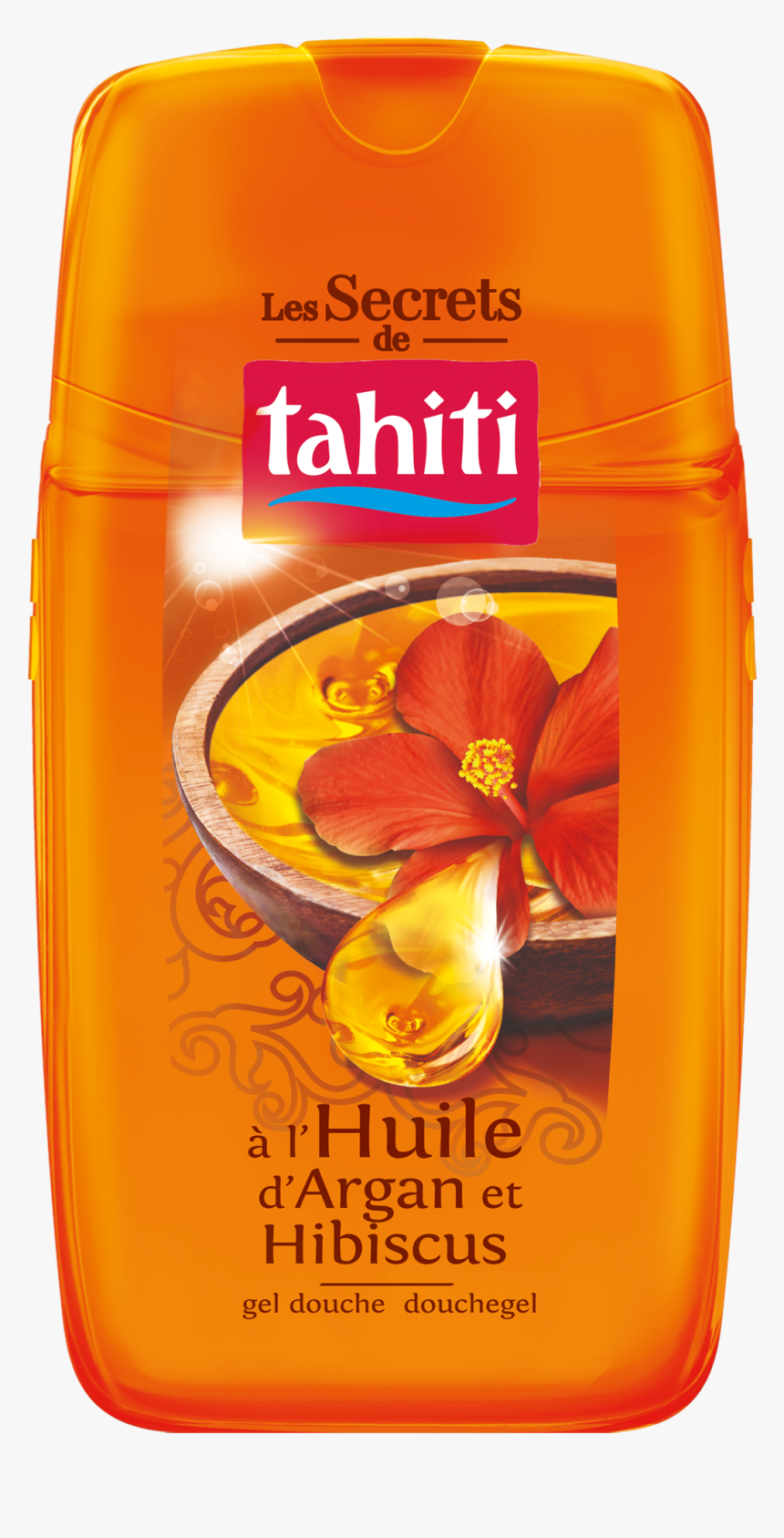 Gel Douche À L"huile D"argan Et Hibiscus - Tahiti Gel Douche Png, Transparent Png, Free Download