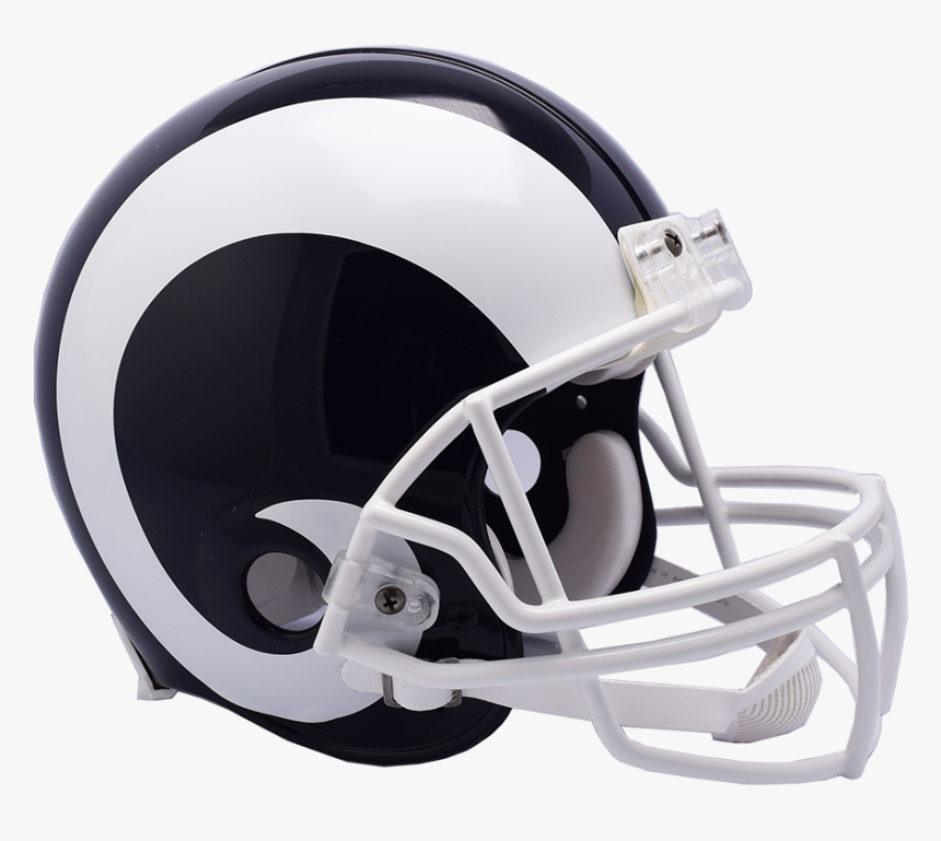 Los Angeles Rams Vsr4 Authentic Helmet - Los Angeles Rams Helmet, HD Png Download, Free Download