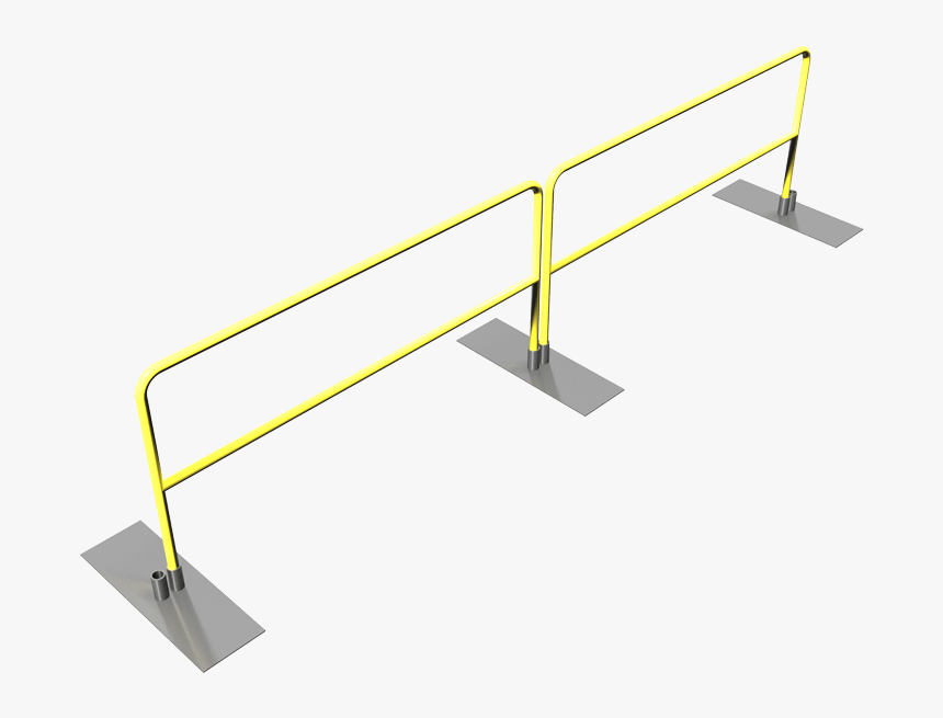 Rooftop Guard Rail - Handrail, HD Png Download, Free Download