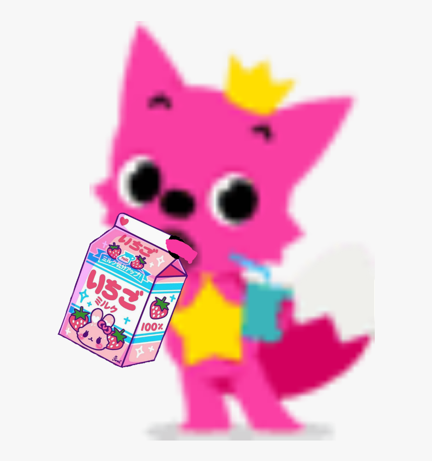 Strawberrymilk Pinkfong Snack Time Kawaii - Pinkfong Snack Time, HD Png Download, Free Download