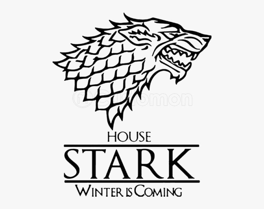 A Game Of Thrones Daenerys Targaryen House Stark Winter - Logo Game Of Thrones, HD Png Download, Free Download