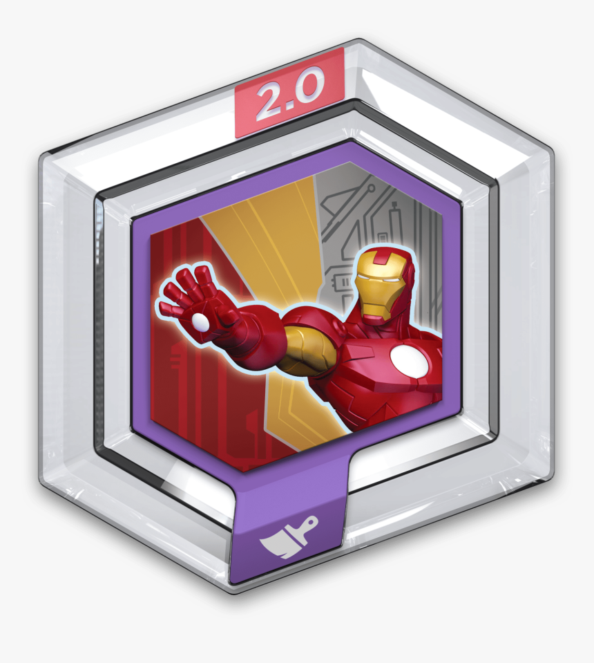 Stark Tech - Disney Infinity Spiderman Disc, HD Png Download, Free Download