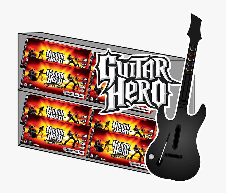 Game Psp Guitar Hero, HD Png Download, Free Download