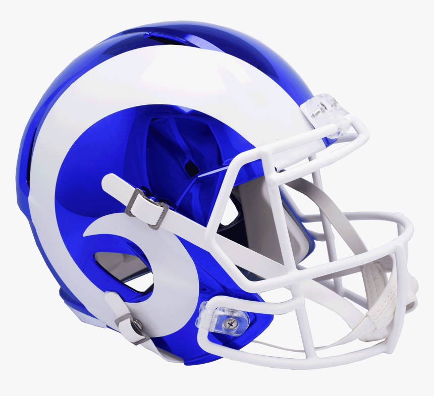 Transparent Los Angeles Rams Logo Png - Chrome Rams Helmet, Png Download, Free Download