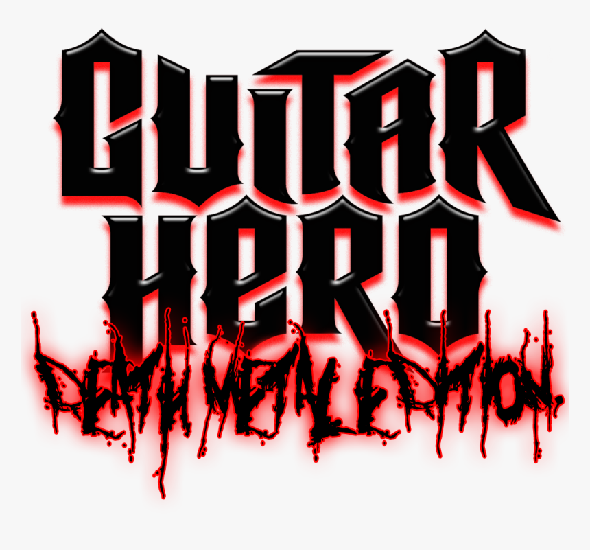 Guitar Hero Death Metal Edition Ghdm - Guitar Hero 5 Guitar, HD Png Download, Free Download