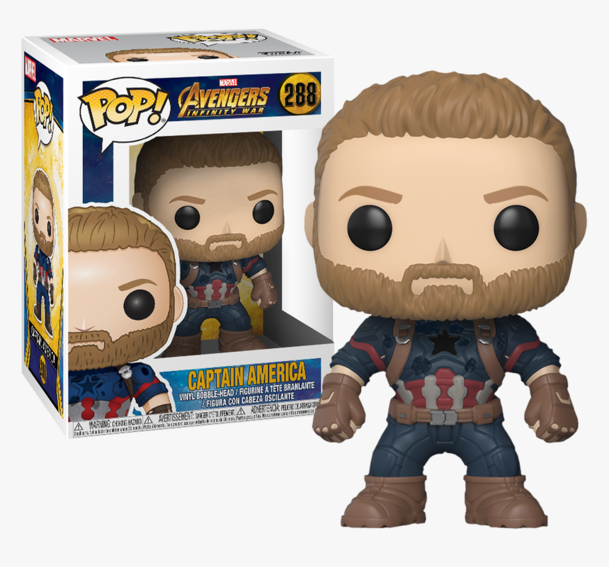 Infinity War - Pop Figure Captain America, HD Png Download, Free Download