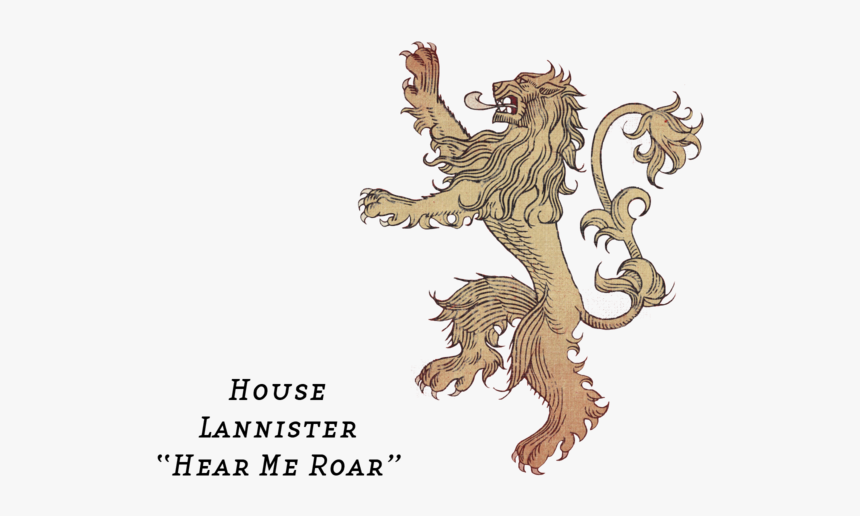 House Lannister Png Image - House Lannister Sigil Png, Transparent Png, Free Download