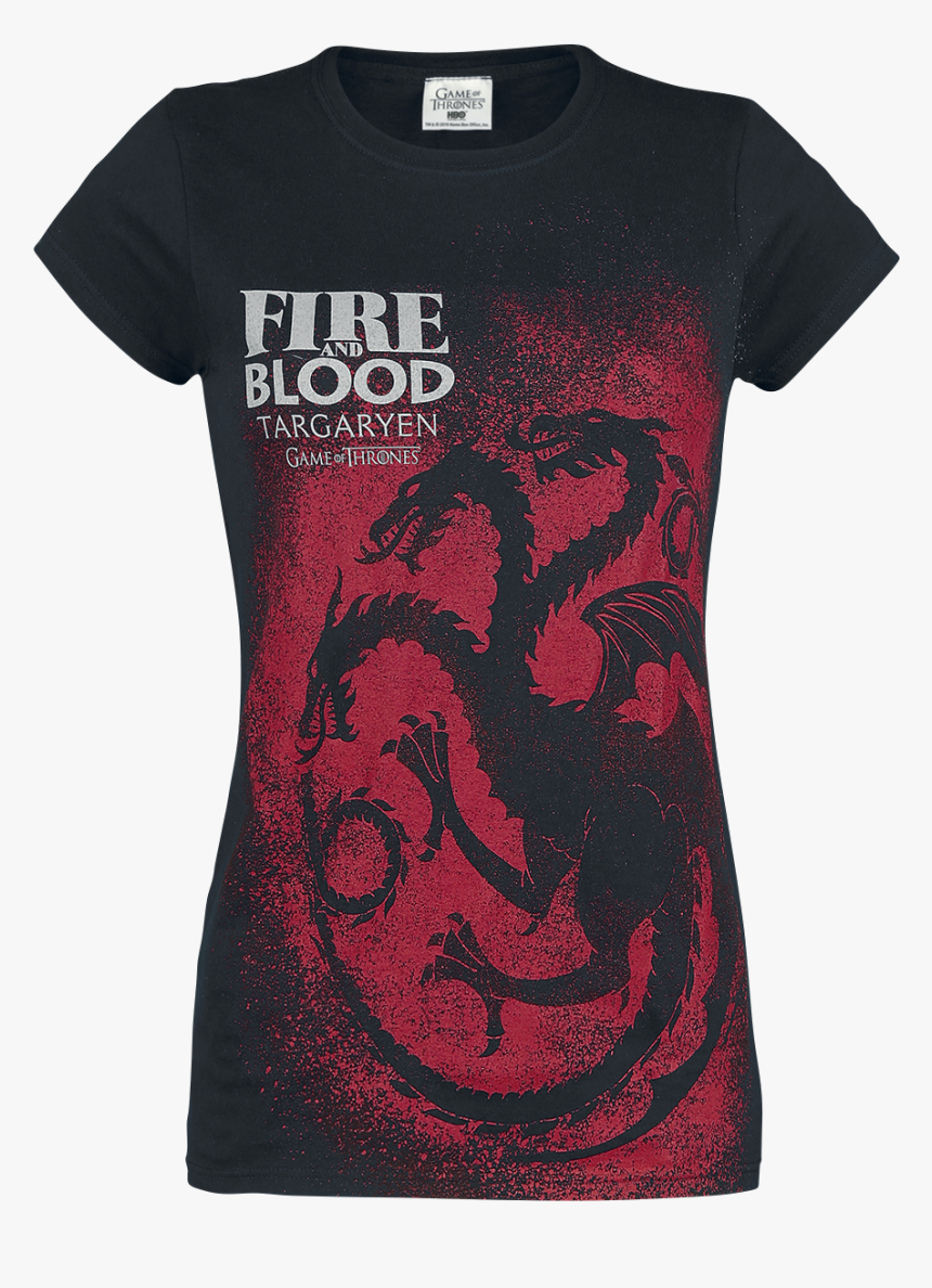 Game Of Thrones House Targaryen Fire And Blood Sigil - Game Of Thrones Fire And Blood Logo Png, Transparent Png, Free Download