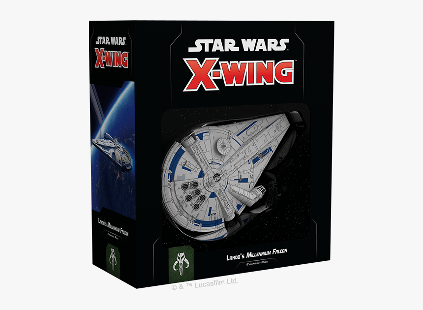 Lando"s Millenium Falcon Expansion Pack - Lando's Falcon X Wing, HD Png Download, Free Download